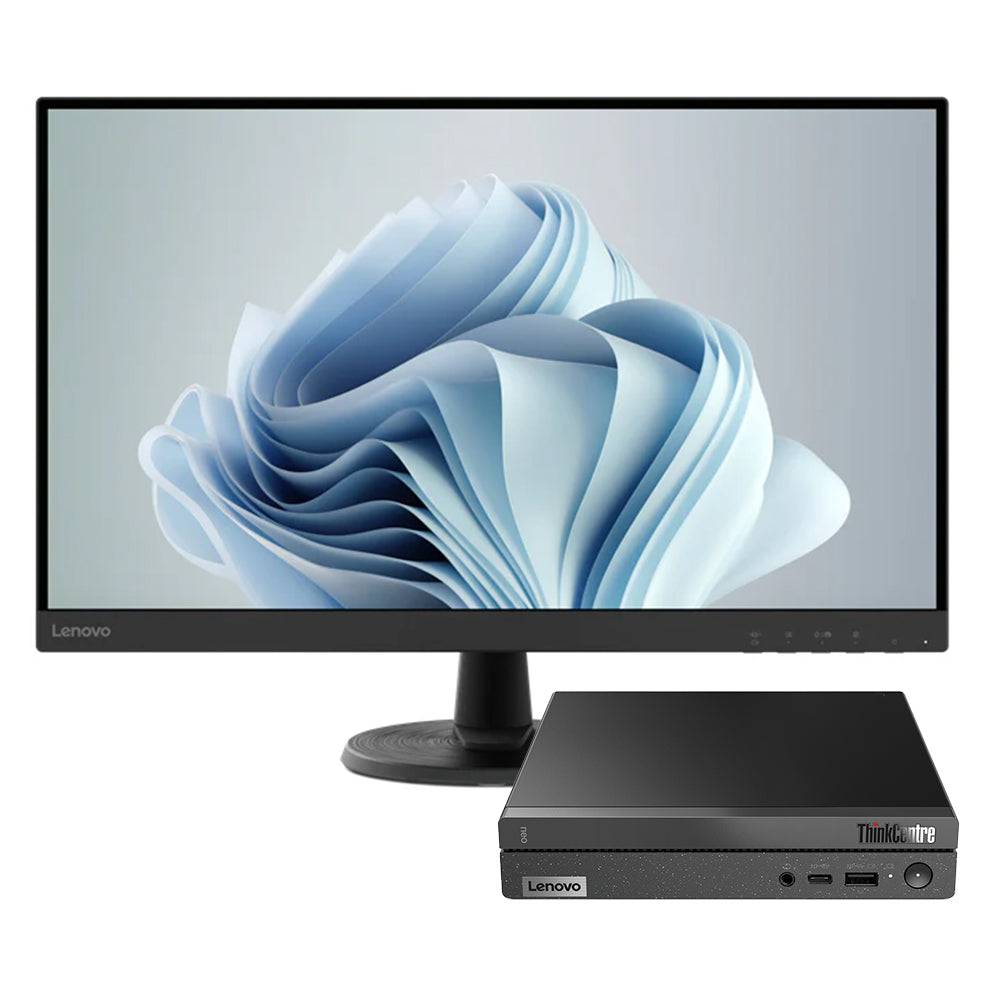 Bundle Lenovo Ts Neo50Q con Intel Core i5-13420H, 32GB RAM, 1TB SSD e monitor Lenovo 27” FHD FreeDOS. Soluzione compatta e potente. Bundle Lenovo Ts Neo50Q con Intel Core i5-13420H, 32GB RAM, 1TB SSD e monitor Lenovo 27” FHD FreeDOS. Soluzione compatta e potente.
